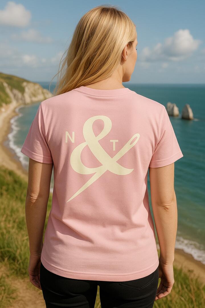 Chalk Rose Oversized Tee