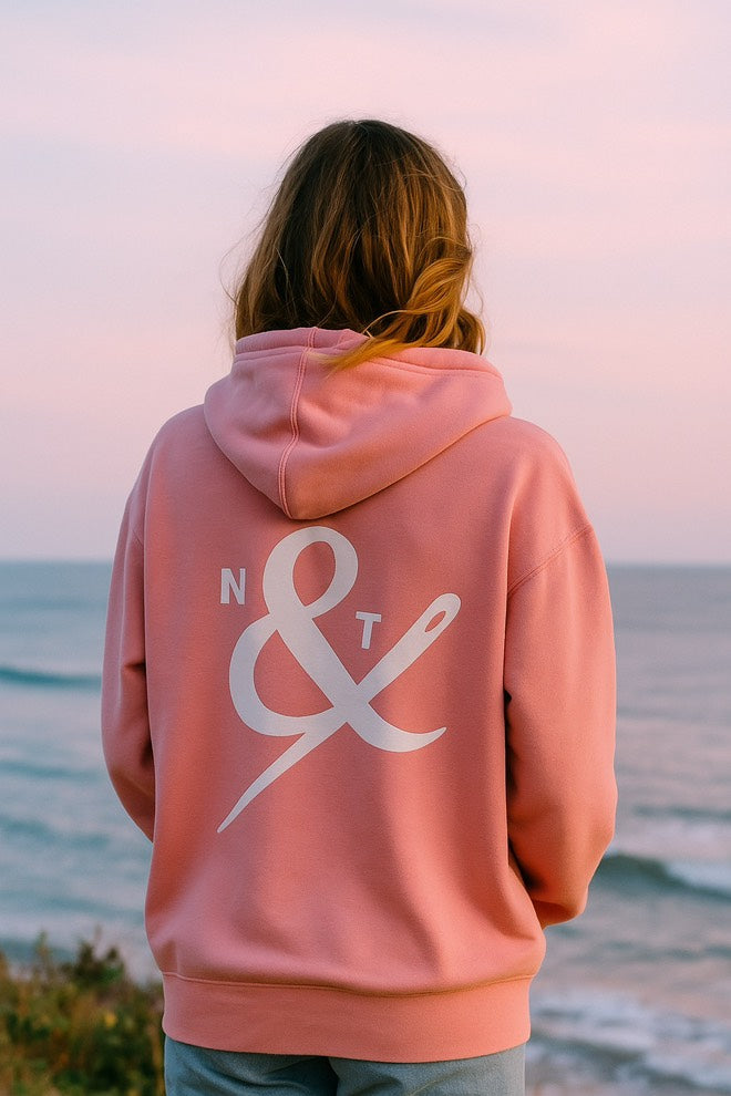 Chalk Rose Ampersand Hoodie