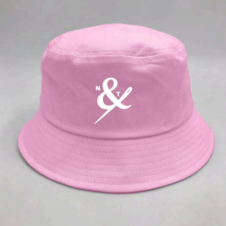 Chalk Rose ampersand Bucket Hat