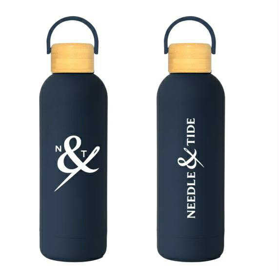 Stainless Steel Insulated Water Bottle - Navy