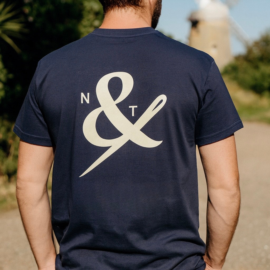The Classic Tee — Navy