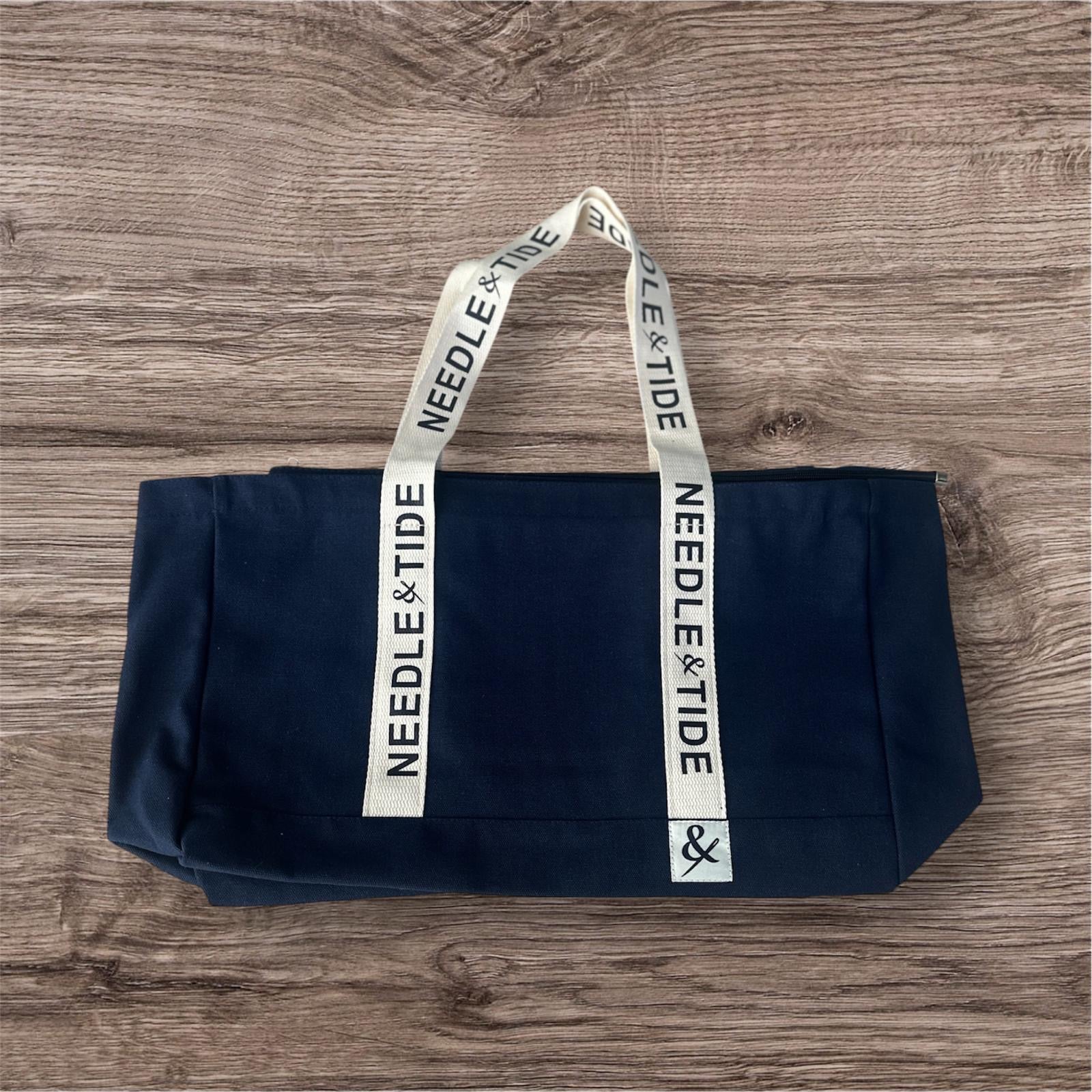 Navy Canvas Tote Bag
